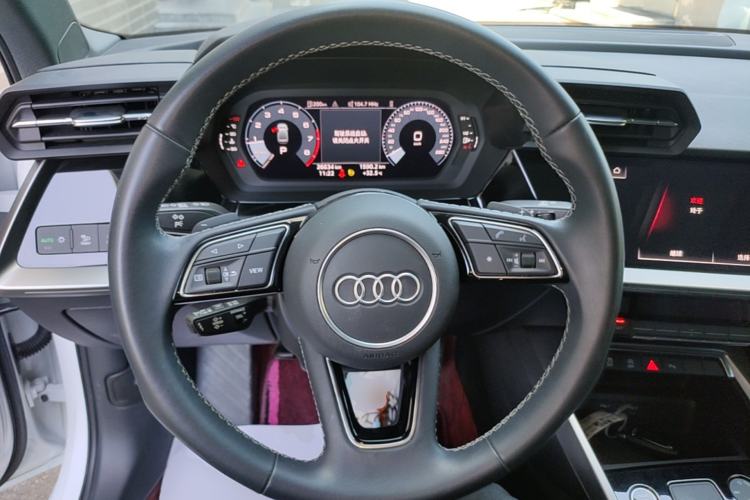 Used Audi A3 2024 A3L Limousine 35 TFSI Fashion Sport Model Steering Wheel