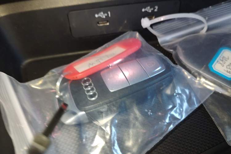 Used Audi A3 2024 A3L Limousine 35 TFSI Fashion Sport Model Vehicle Key