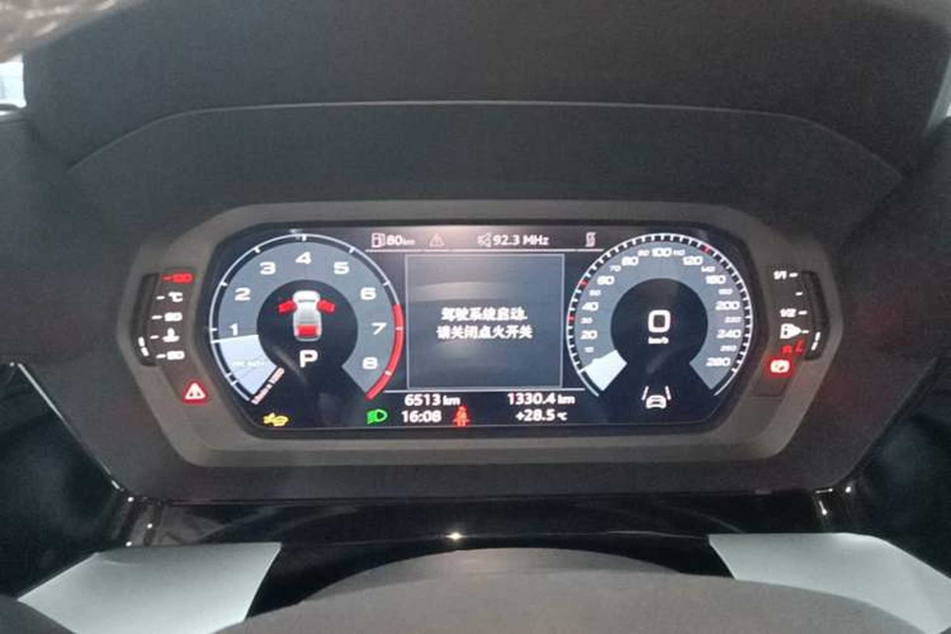 Used Audi A3 2025 A3L Limousine 35TFSI Prestige Edition Instrument Cluster