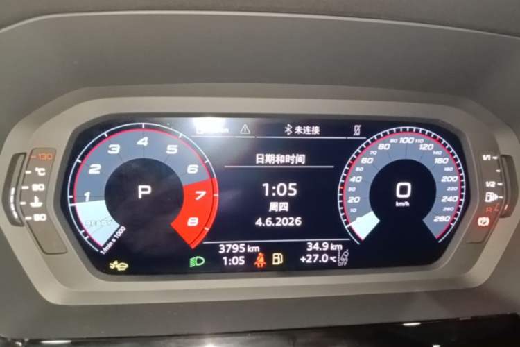 Used Audi A3 2025 A3L Limousine 35TFSI Prestige Edition Instrument Cluster