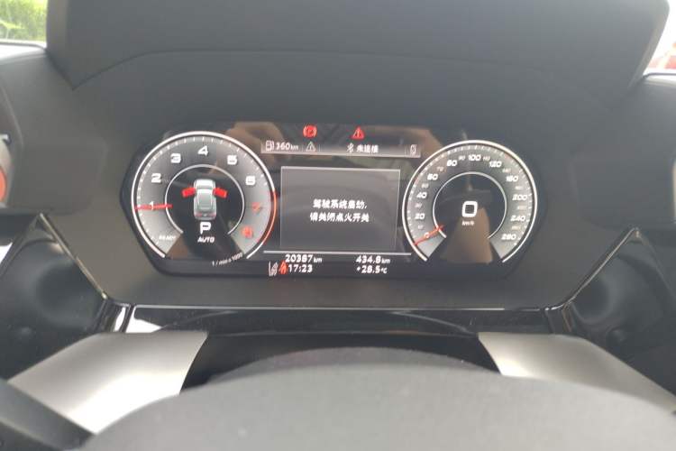 Used Audi A3 2025 Sportback 35TFSI Prestige Edition + Luxury Selection Package Instrument Cluster
