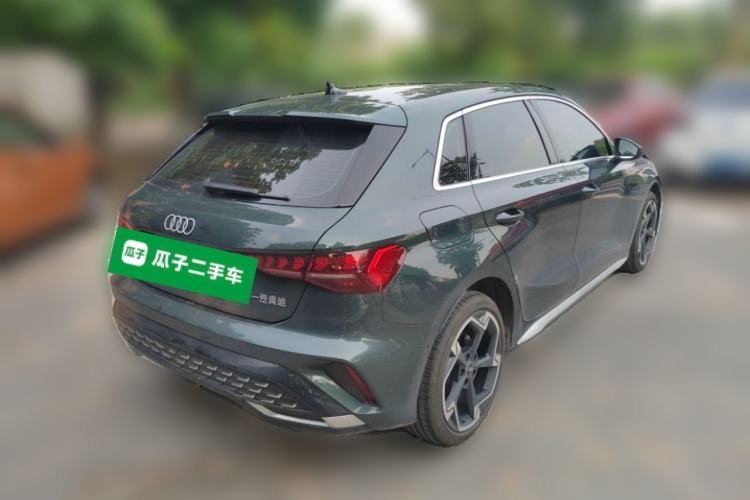 Used Audi A3 2025 Sportback 35TFSI Prestige Edition + Luxury Selection Package Rear Right 45 Deg
