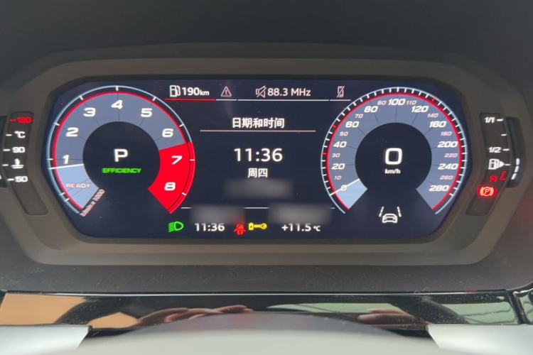 Used Audi A3 2025 A3L Limousine 35TFSI Prestige Edition + Luxury Selection Package Instrument Cluster
