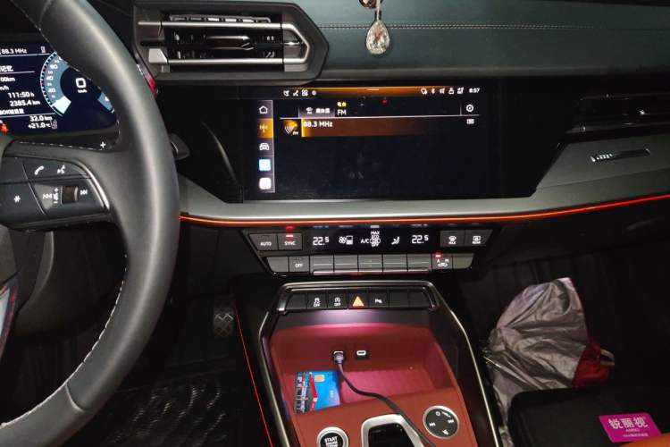 Used Audi A3 2025 Sportback 35TFSI Prestige Edition Audio And AC Panel