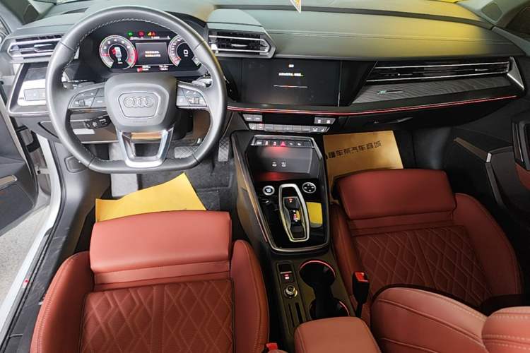 Used Audi A3 2025 A3L Limousine 35TFSI Prestige Edition + Luxury Selection Package Audio And AC Panel