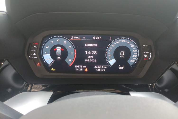 Used Audi A3 2025 Sportback 35TFSI Prestige Edition Odometer Close Up
