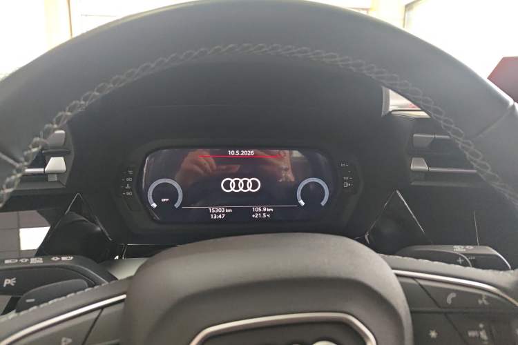 Used Audi A3 2025 A3L Limousine 35TFSI Prestige Edition Odometer Close Up