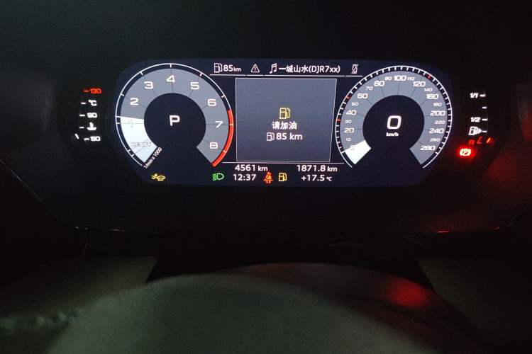 Used Audi A3 2026 Sportback 35 TFSI Enjoyment Edition Odometer Close Up