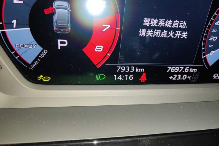 Used Audi A3 2026 Sportback 35 TFSI Prestige Edition Odometer Close Up