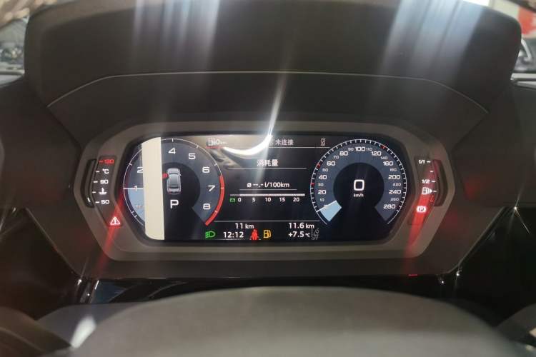Used Audi A3 2026 A3L Limousine 35 TFSI Prestige Edition Odometer Close Up