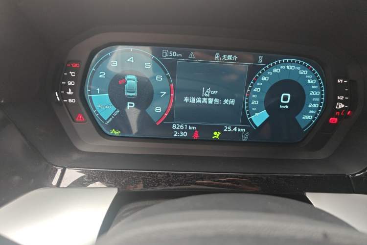 Used Audi A3 2026 A3L Limousine 35 TFSI Prestige Edition Odometer Close Up