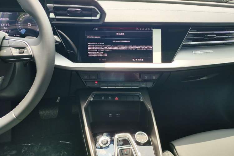 Used Audi A3 2026 A3L Limousine 35 TFSI Enjoyment Edition Audio And AC Panel