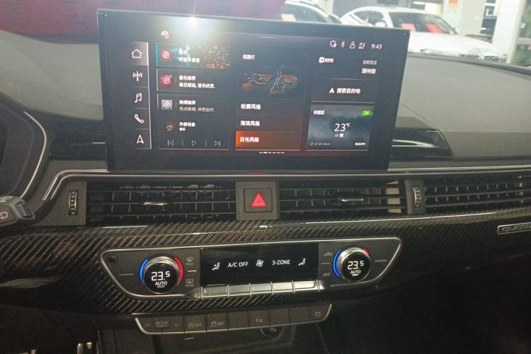 Used Audi A4 2024 Avant 40 TFSI Fashion Sport Model Audio And AC Panel