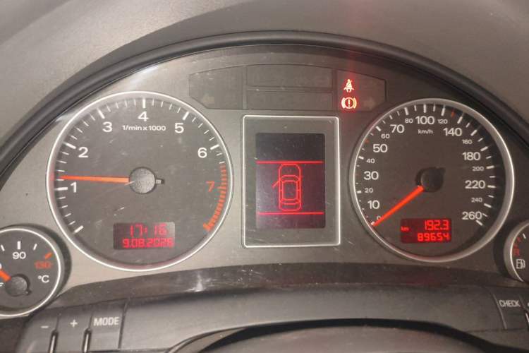 Used Audi A4 2008 1.8T manual Comfort trim level Instrument Cluster