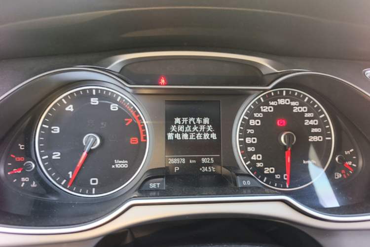 Used Audi A4 2013 40 TFSI allroad quattro Luxury Model Instrument Cluster