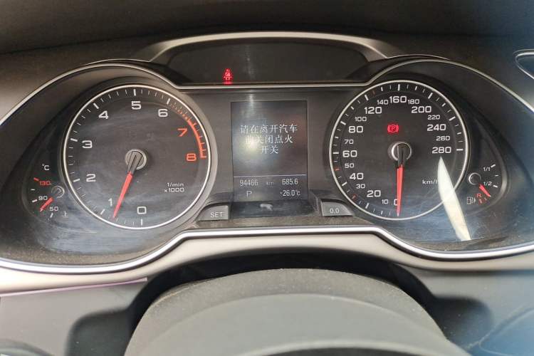 Used Audi A4 2013 40 TFSI allroad quattro Luxury Model Instrument Cluster