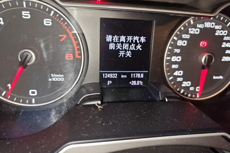 Used Audi A4 2014 40 TFSI allroad quattro plus version Odometer Close Up