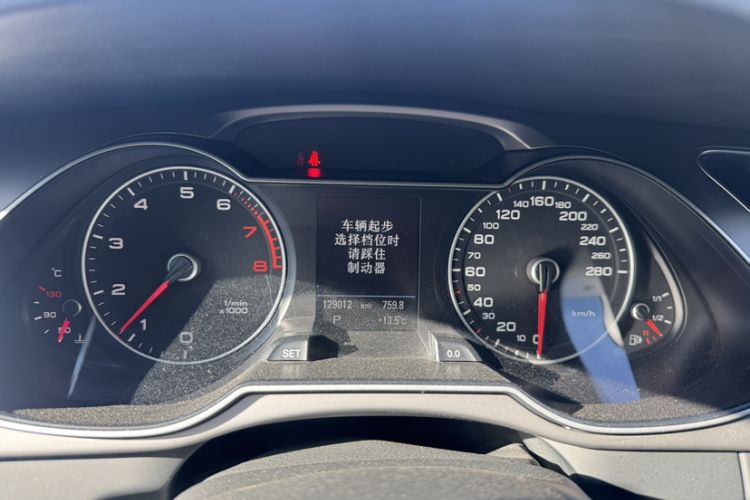Used Audi A4 2014 40 TFSI allroad quattro plus version Odometer Close Up