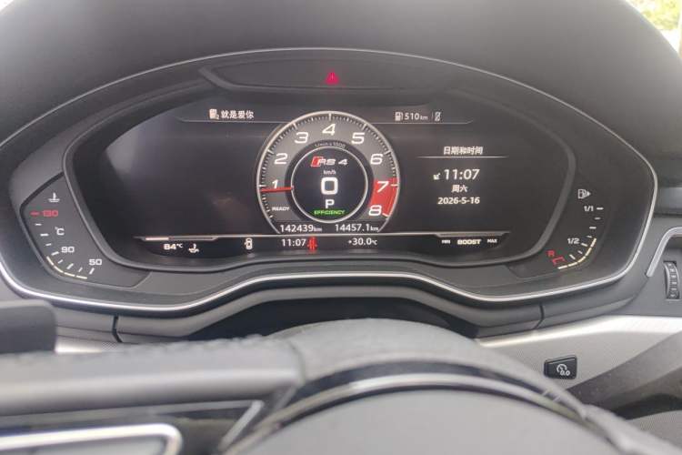 Used Audi A4 2017 45 TFSI allroad quattro Fashion Edition Odometer Close Up
