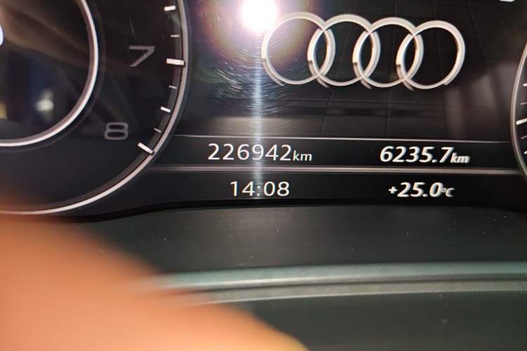 Used Audi A4 2017 45 TFSI allroad quattro Fashion Edition Odometer Close Up