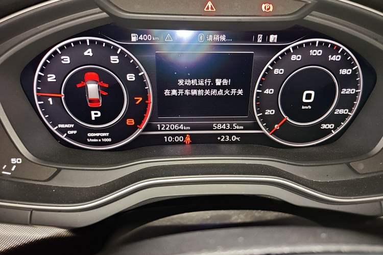 Used Audi A4 2017 45 TFSI allroad quattro Fashion Edition Odometer Close Up