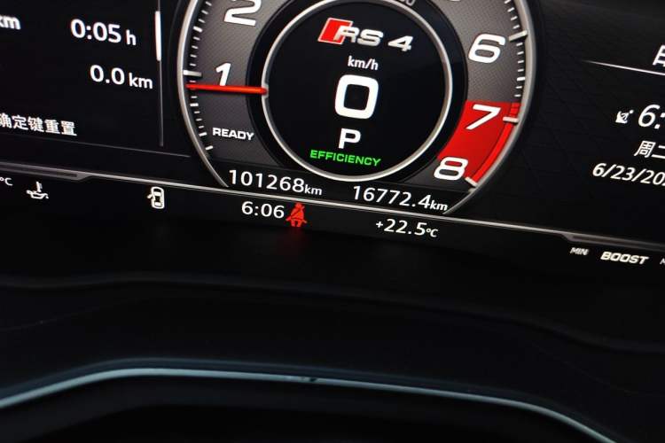 Used Audi A4 2017 45 TFSI allroad quattro Fashion Edition Odometer Close Up