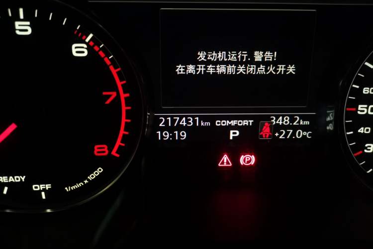 Used Audi A4 2017 45 TFSI allroad quattro Fashion Edition Odometer Close Up