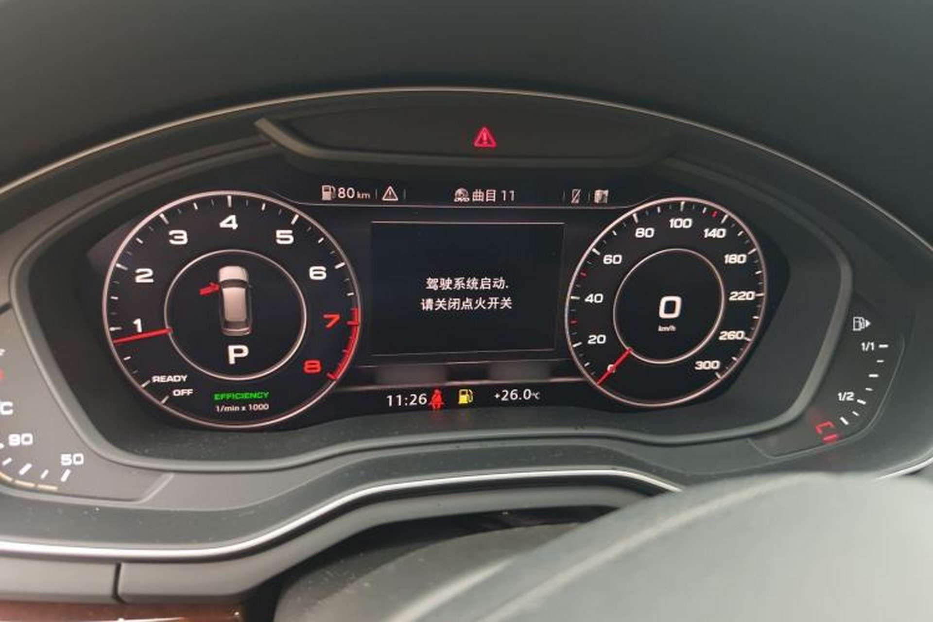 Used Audi A4 2017 45 TFSI allroad quattro Sport model Instrument Cluster