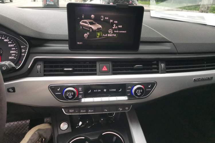 Used Audi A4 2017 45 TFSI allroad quattro Fashion Edition Audio And AC Panel