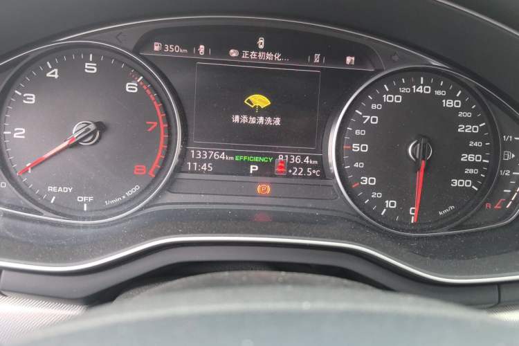 Used Audi A4 2017 45 TFSI allroad quattro Fashion Edition Odometer Close Up