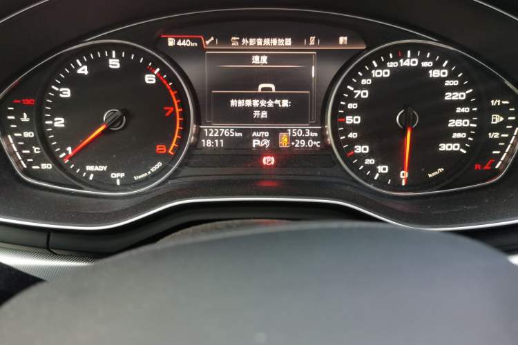 Used Audi A4 2017 45 TFSI allroad quattro Fashion Edition Odometer Close Up