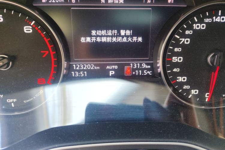 Used Audi A4 2017 45 TFSI allroad quattro Fashion Edition Odometer Close Up