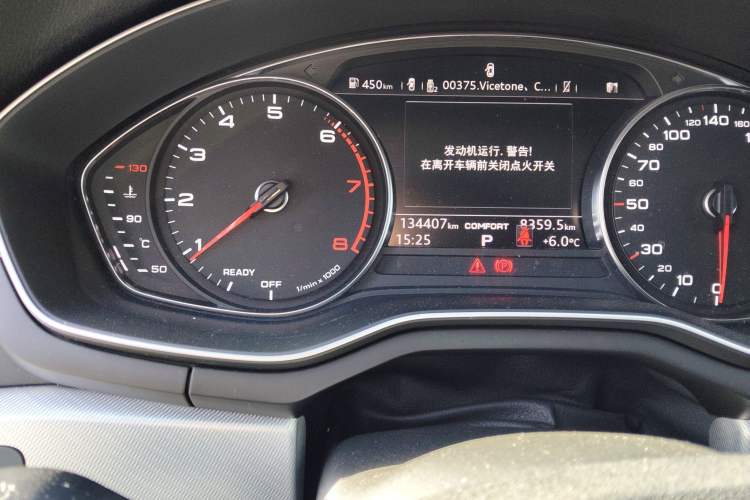 Used Audi A4 2017 45 TFSI allroad quattro Fashion Edition Odometer Close Up