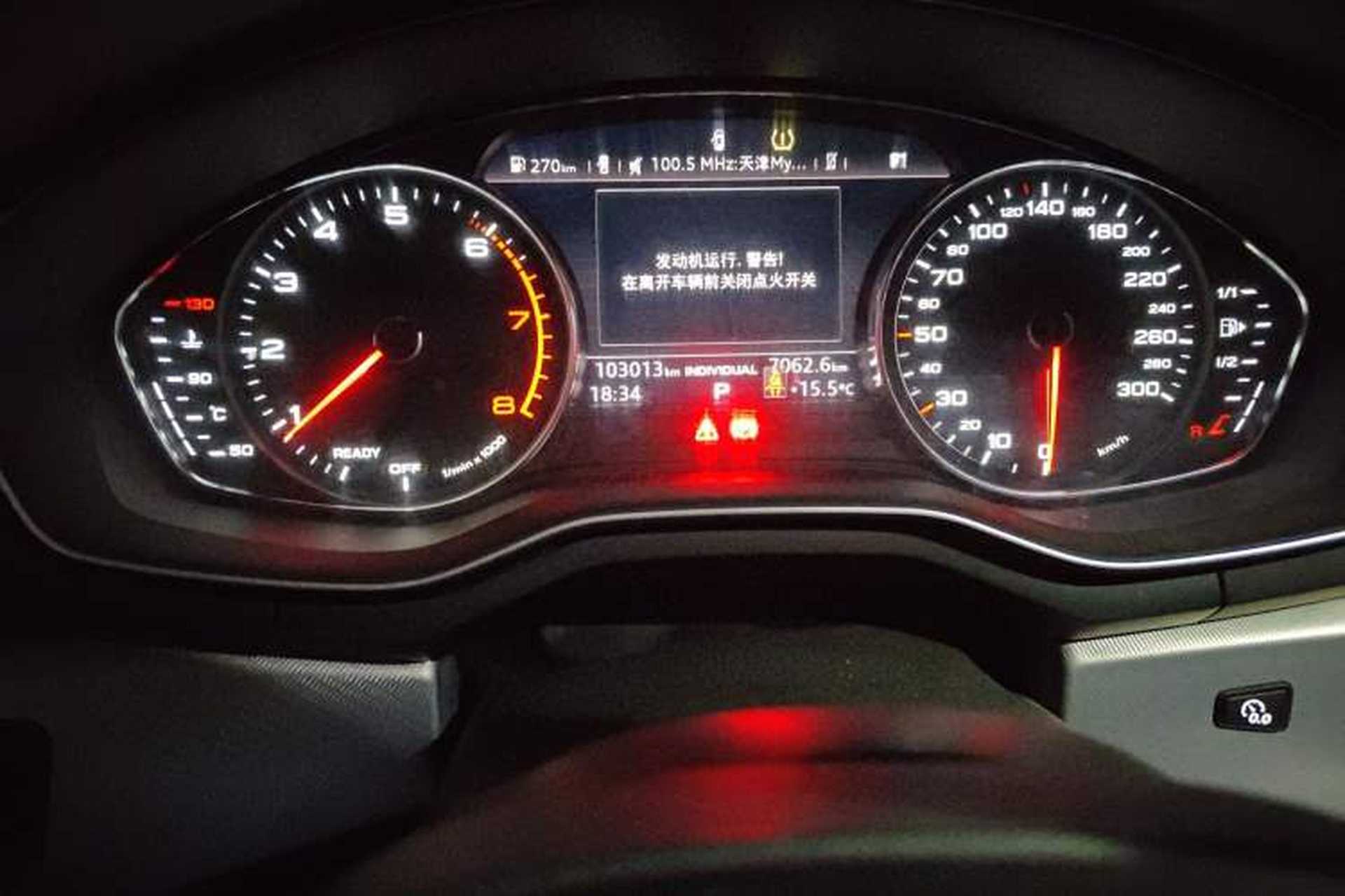 Used Audi A4 2017 45 TFSI allroad quattro Fashion Edition Odometer Close Up