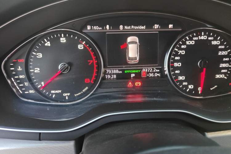 Used Audi A4 2017 45 TFSI allroad quattro Fashion Edition Odometer Close Up
