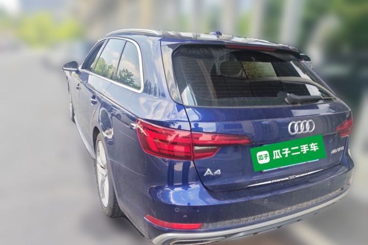 Used Audi A4 2020 Avant Futurist 40 TFSI Luxury Dynamic Model Rear Left 45 Deg