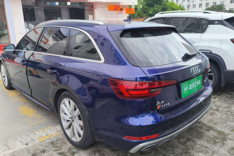 Used Audi A4 2020 Avant Avant-garde 40 TFSI Fashionable and Dynamic Model Rear Left 45 Deg