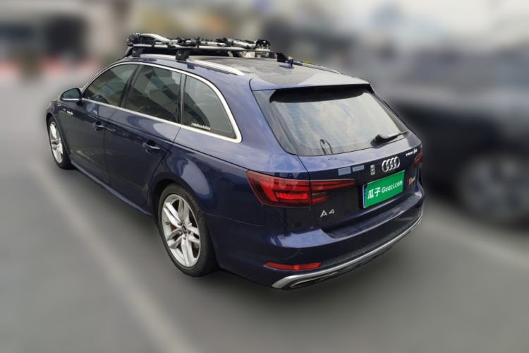 Used Audi A4 2020 Avant Futurist 40 TFSI Luxury Dynamic Model Rear Left 45 Deg