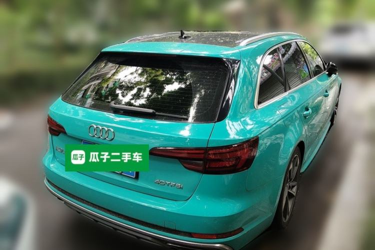 Used Audi A4 2020 Avant Avant-garde 40 TFSI Fashionable and Dynamic Model Rear Right 45 Deg
