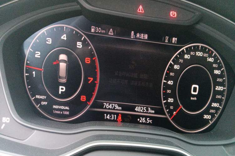 Used Audi A4 2020 Avant Avant-garde 40 TFSI Fashionable and Dynamic Model Instrument Cluster
