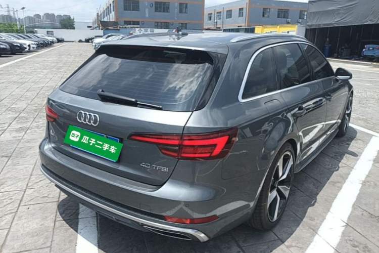 Used Audi A4 2020 Avant Avant-garde 40 TFSI Fashionable and Dynamic Model Rear Right 45 Deg