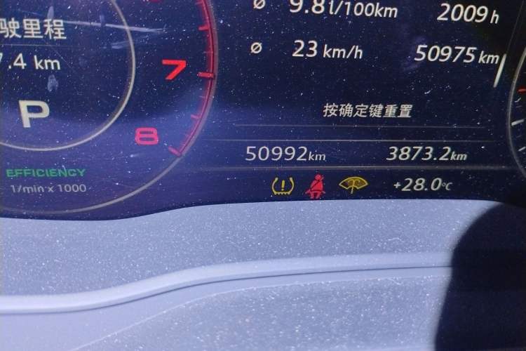Used Audi A4 2020 Avant Avant-garde 40 TFSI Fashionable and Dynamic Model Odometer Close Up