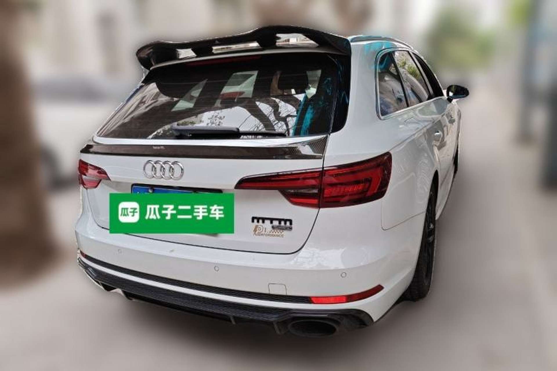 Used Audi A4 2020 Avant Futurist 40 TFSI Luxury Dynamic Model Rear Right 45 Deg