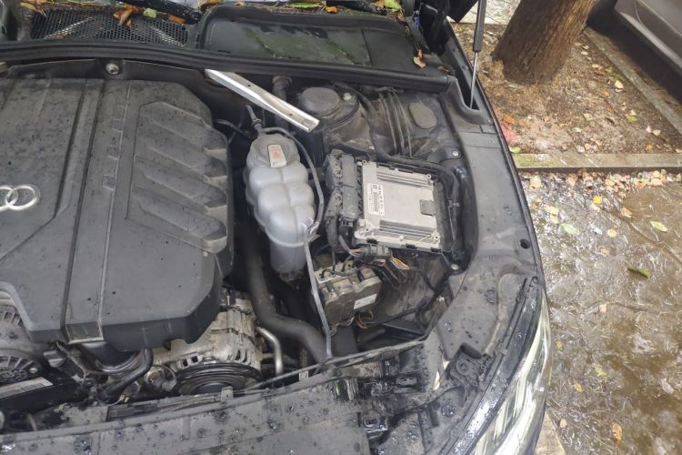 Used Audi A4 2021 Avant Futurist 40 TFSI Stylish and Dynamic Model Engine Bay Left