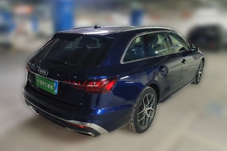 Used Audi A4 2021 Avant Futurist 40 TFSI Stylish and Dynamic Model Rear Right 45 Deg