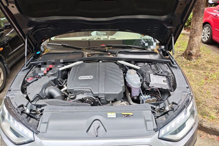 Used Audi A4 2021 Avant Avant-garde 40 TFSI Stylish and Elegant Model Engine Bay