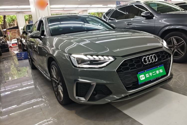 Used Audi A4 2021 Avant 40 TFSI Pioneer Star Edition Front Right 45 Deg