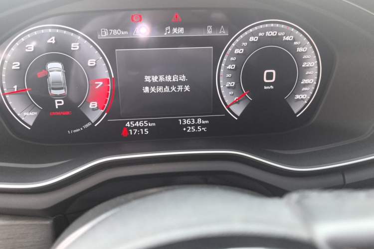 Used Audi A4 2021 allroad quattro Explorer Odometer Close Up