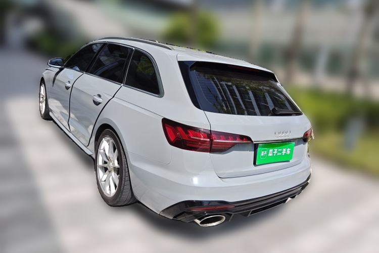 Used Audi A4 2021 Avant Futurist 40 TFSI Stylish and Dynamic Model Rear Left 45 Deg