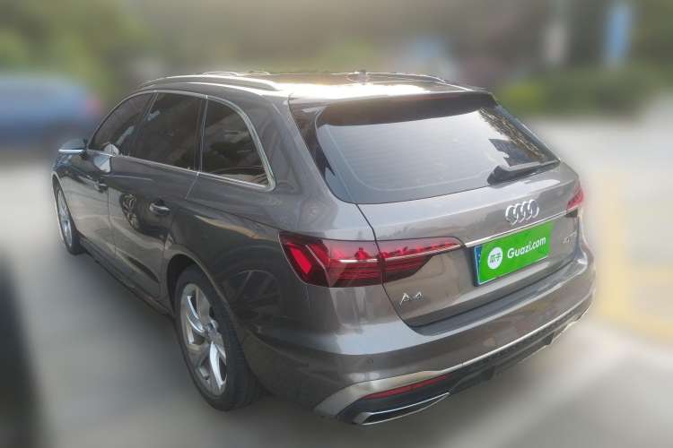 Used Audi A4 2021 Avant Futurist 40 TFSI Stylish and Dynamic Model Rear Left 45 Deg
